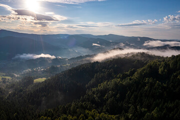 Beskid Sądecki, Dolina Popradu, Sądeckie, Polska. © Maciej G. Szling