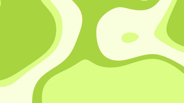 Abstract green layered organic shapes with smooth flowing motion. Ideal for eco branding, nature themes, modern intros, transitions, overlays, presentations, and social media visuals.