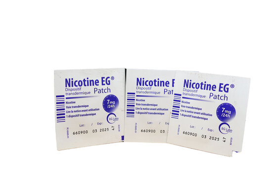 Patch de nicotine de chez Eg labo