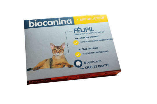 Boite de comprim&eacute;s Biocanina pour chat