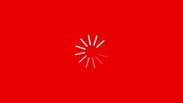 white Loading wheel animation . Animated circle loading gif video icon. Loading circle animation. Seamless Loop. Dots, circle and animation icon 4k