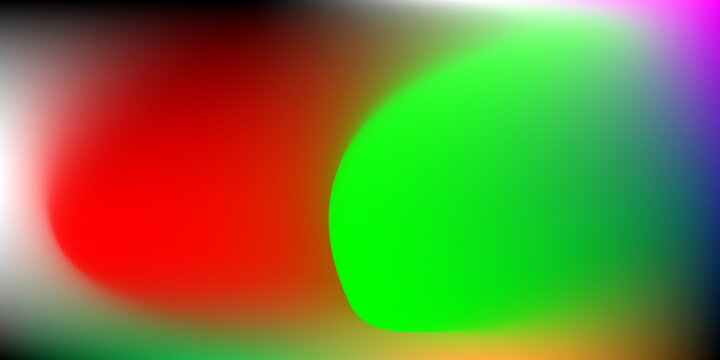 Modern abstract red and green soft focus gradient graphic background