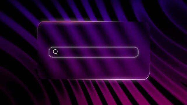 An internet search bar set against a moving striped background.
Internet search