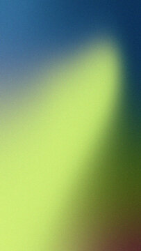 Subtle atmospheric gradient with a luminous chartreuse diagonal diffused light stream cutting through grainy cerulean and muted olive hues.
