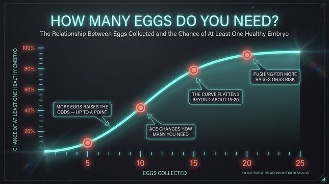 How many eggs do you need chart infographic