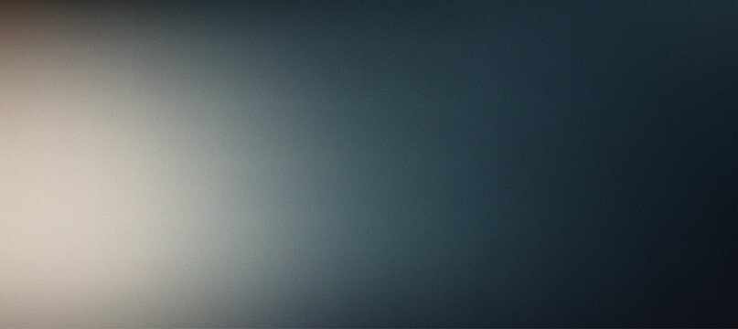 abstract soft white glowing light fading into dark grey grainey gradient background