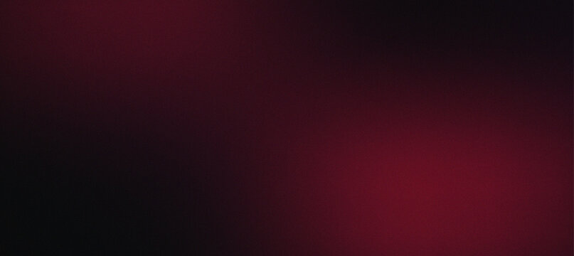 Deep rich burgundy and black moody grainey gradient background texture
