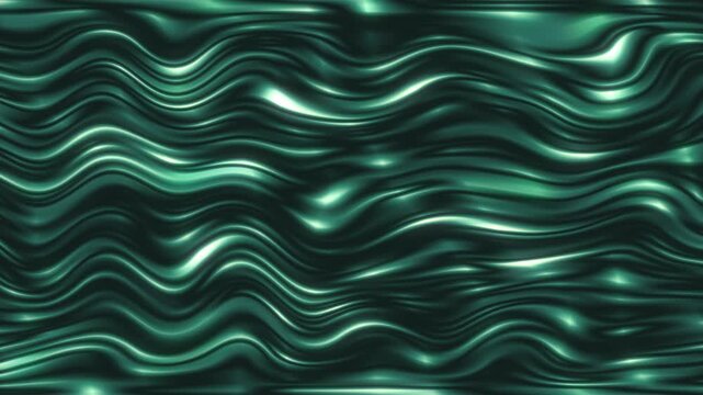 Abstract water seamless loop animation, Abstract flowing water texture motion seamless loop, Close-up view of flickering ocean waves in slow motion