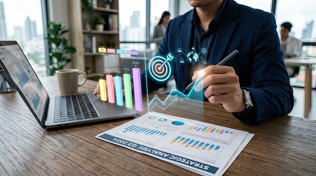 Strategic business analysis data driven decision making for growth and financial success
