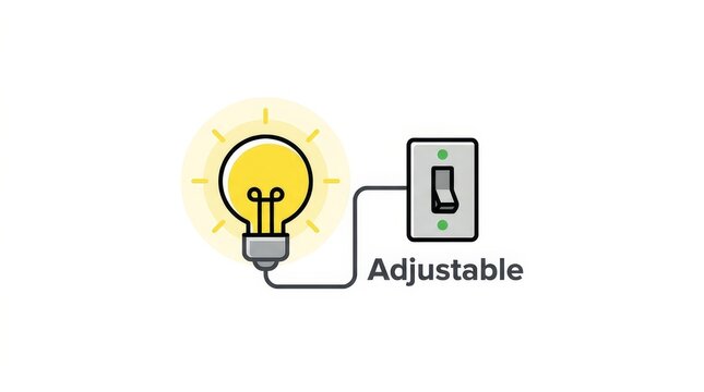 Adjustable Light Bulb Design for Creative Business Solutions in Modern Environments