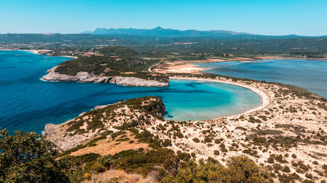 Voidokilia Beach, Greece.