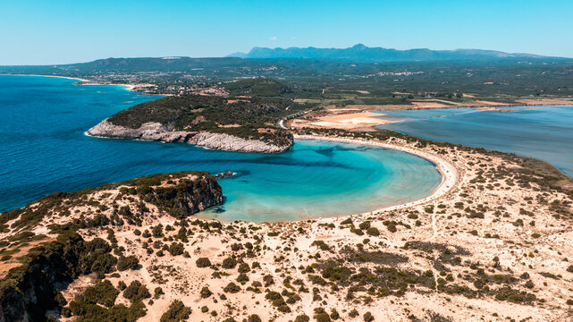 Voidokilia Beach, Greece.