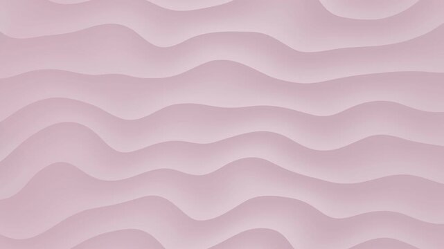 Layered pastel pink paper cut waves with gentle flowing motion. Perfect for elegant intros, transitions, overlays, wedding videos, beauty branding, presentations, and modern backdrops.