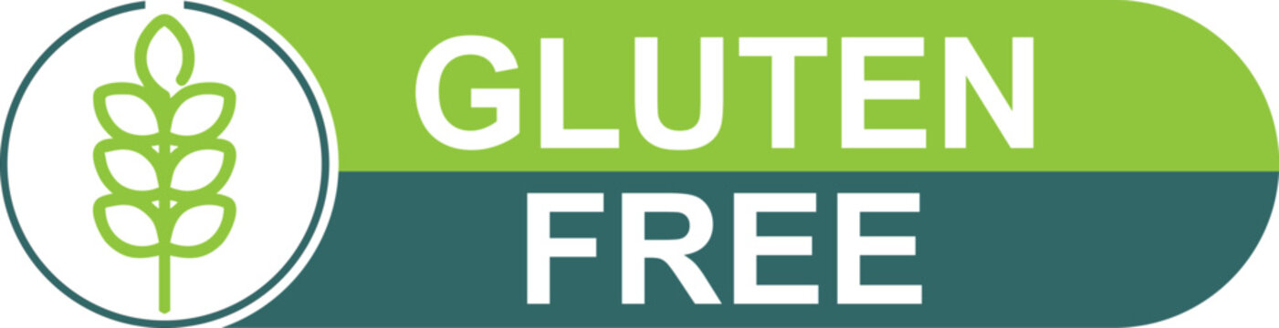 GLUTEN FREE BADGE. Gluten free sticker for gluten free products. Sugar free Products. Healthy Food. Zero Gluten , 100% ORGANIC FOOD SURETY. 