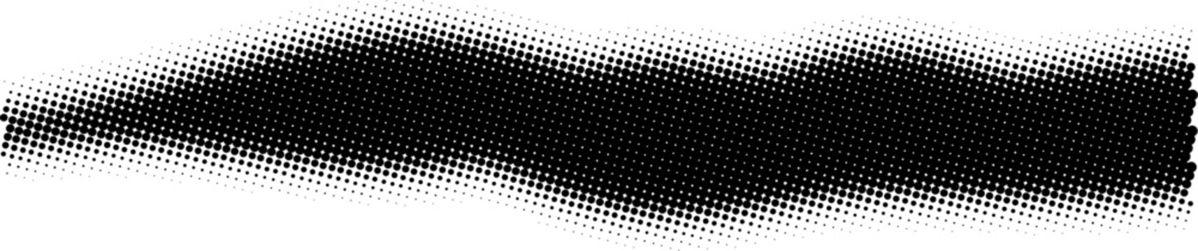 Abstract Black Wavy Halftone Design Vector Texture Eps Graphic Pattern Element Illustration
