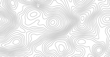 Abstract topographical contour lines map texture with topographic abstract background geography cartography monochrome elevation visualization © Atifhasan