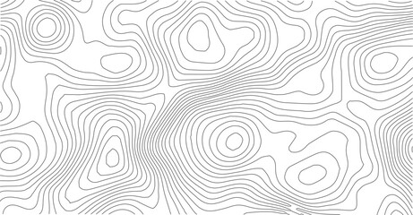 Abstract topographical contour lines map texture with topographic abstract background geography cartography monochrome elevation visualization © Atifhasan