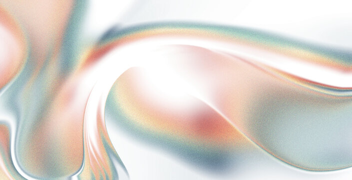 4K Beautiful color gradient background with noise. Abstract pastel holographic blurred grainy gradient banner background texture Colorful digital grain soft noise effect Nostalgia, vintage, retro	