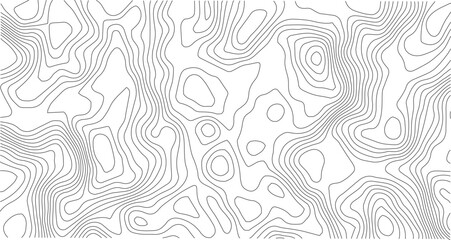 Minimalist topography line art background pattern with topographic abstract background geography cartography minimalist monochrome elevation © Atifhasan