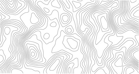 Minimalist topography line art background pattern with topographic abstract background geography cartography minimalist monochrome elevation © Atifhasan