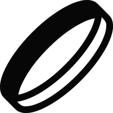 Black and white M&ouml;bius strip illustration showing twisted loop with continuous surface symbolizing mathematics topology and infinity concept