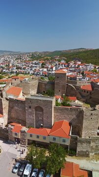 Heptapyrgion Fortress and Ano Poli in Thessaloniki, Greece