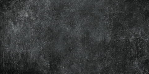 dark grey chalkboard texture background with scratched distressed concrete cement wall pattern grunge graphic overlay © Vector valley