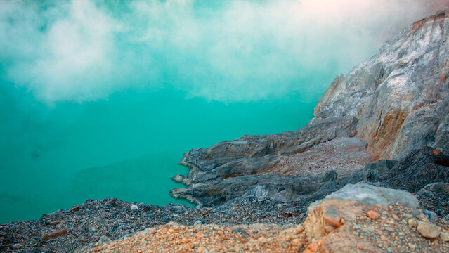 Ijen Crater, East Java, Indonesia