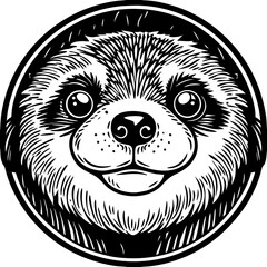 classic raccoon logo © Aiidhen