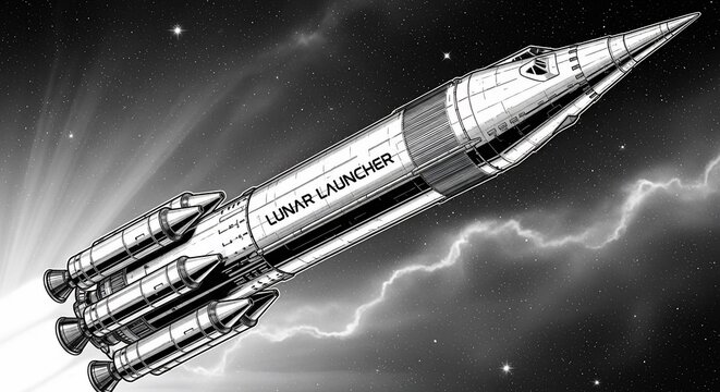 Ascent of Lumina: A Celestial Bolt, Ignited by Cosmic Fire
