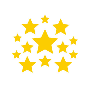 Minimalist Stellar Orbit Constellation Centerpiece Graphic Design