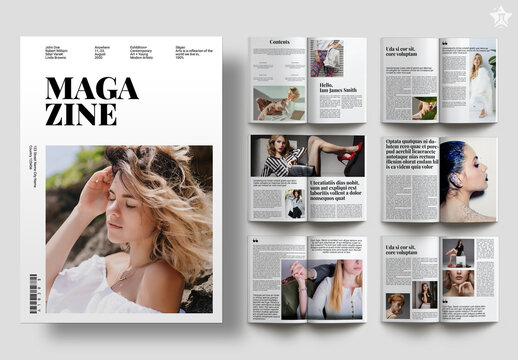 Magazine Template