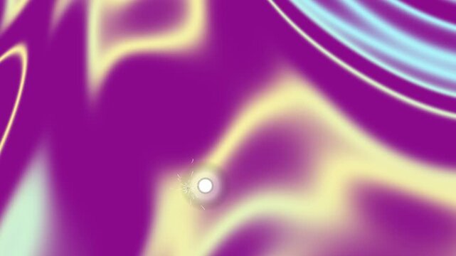 Abstract purple background with blurred light trails dreamy swirling pattern and glowing white center dot for modern graphic design