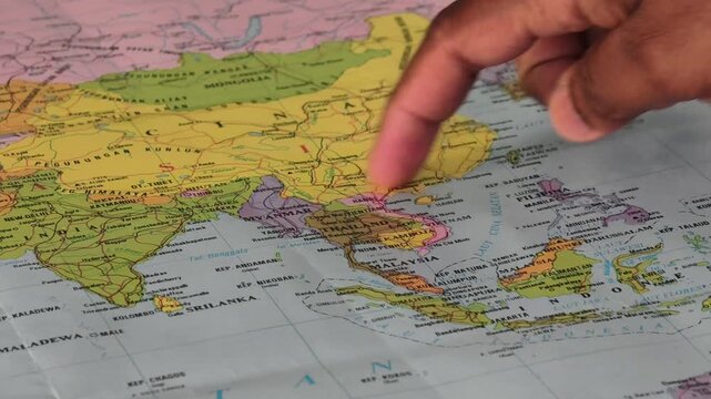 Map of Thailand