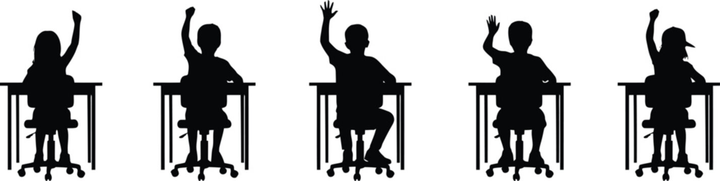 Black silhouette of a woman dancing on a wooden stool with arms raised dance