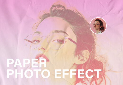 Paper Photo Effect