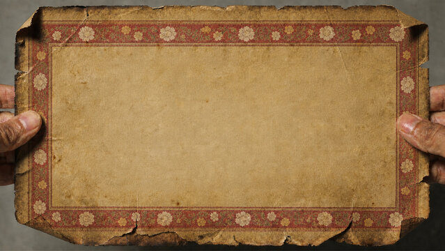 Folio tib&eacute;tain tenu