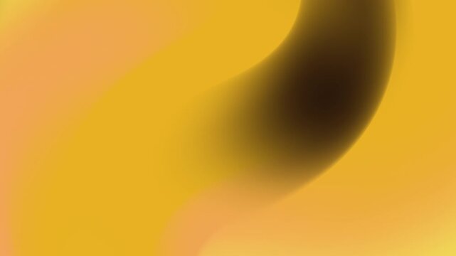 Luxury Golden Ribbon Abstract Motion Background with Amber Gradient and Dark Bronze Flow 4K Seamless Loop