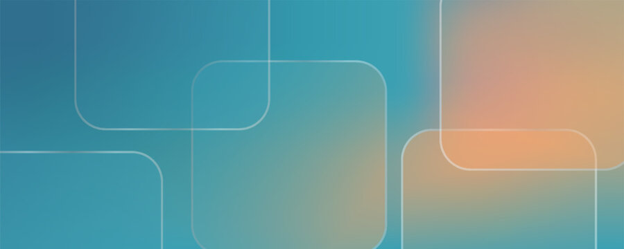 Abstract blue and orange gradient squares background. Vector illustration design for presentations, banners, covers, web, brochures, cards, posters, wallpapers, textures, slides, and business cards.