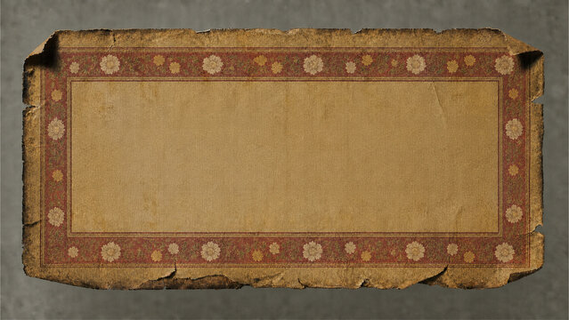 Folio tib&eacute;tain sans texte