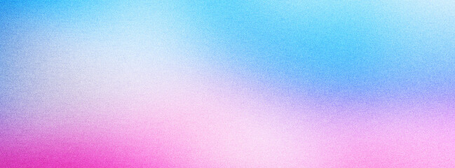Abstract noisy grain gradient background texture pastel blue to pink ombre for digital design projects © Sajib_Kumar