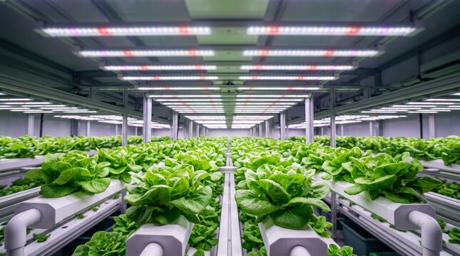 Healthy Lettuce Growth in an Indoor Environment