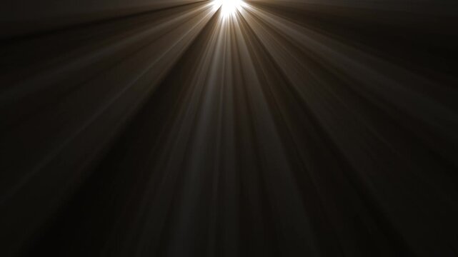 badam Lens Flare Light Rays Shining Downward on Black Background Cinematic Green Spotlight Volumetric Light Beams Motion Graphic