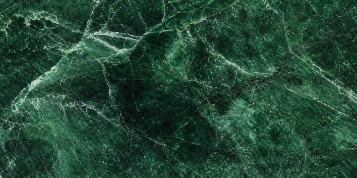 Emerald Green Marble Texture Background