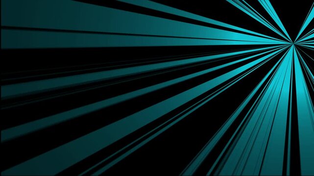cine Light Beams and Rays Radiating from Corner Motion Graphic Background