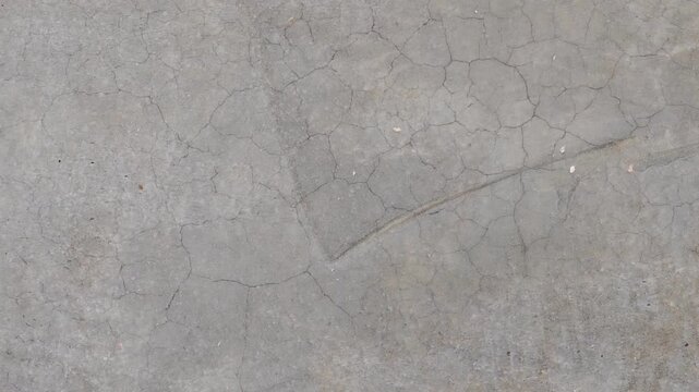 Concrete wall surface, polished, crack