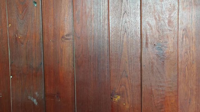 Wooden surface, teak wood 