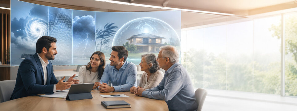 Climate insurance advice finance risk campaigns advisers commercial