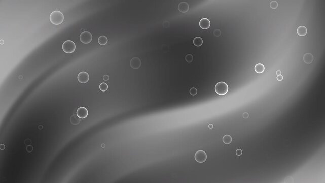 Abstract blurred black grey gradient background waves and circles perfect for modern designs, presentations, websites, and print materials.
