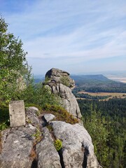 rocks in the mountains